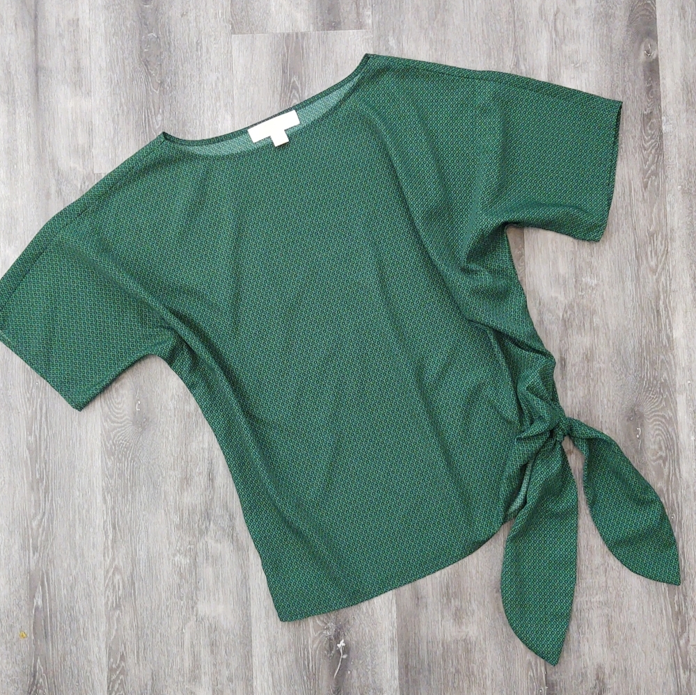 Michael Kors Emerald Green Dress Top